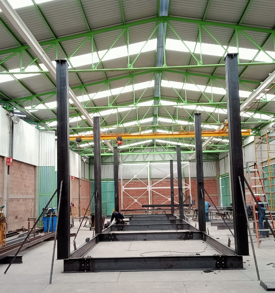fabricación de estructuras industriales en tula hidalgo