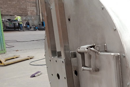 fabricacion de equipos con acero inoxidable