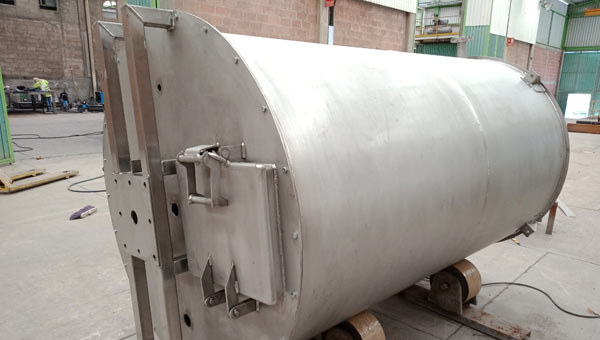 soldador de tuberia industrial